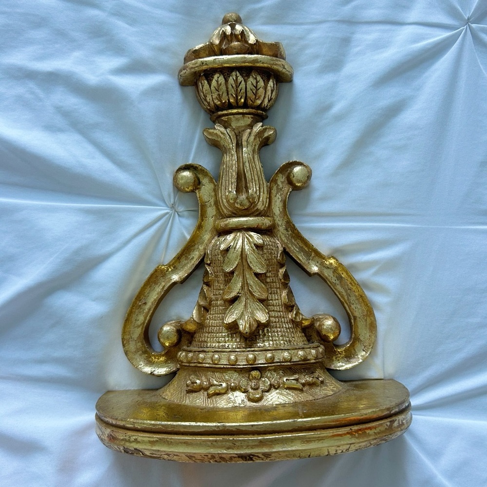 Gold book holder